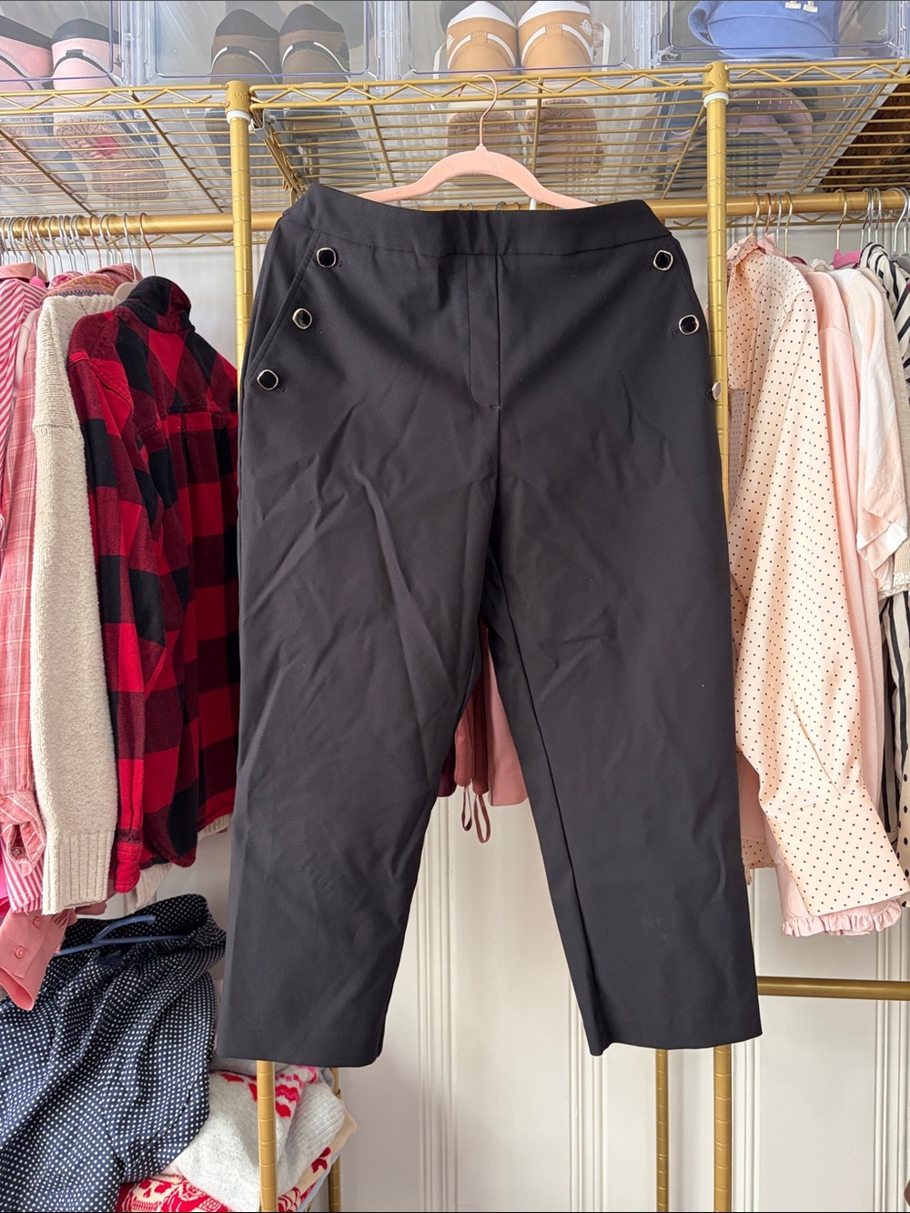 Classic Black women Dress Pants
